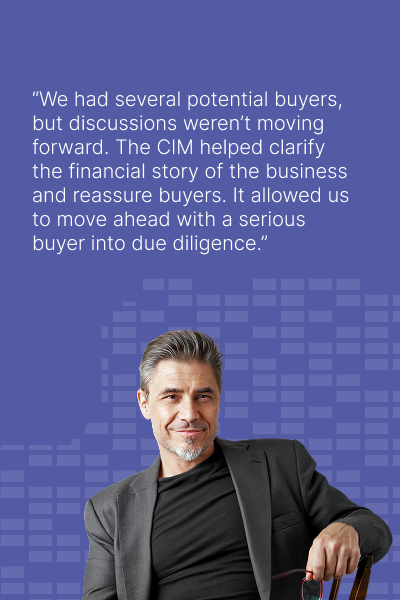 Hadaly Confidential Information Memorandum (CIM) - M&A transaction document