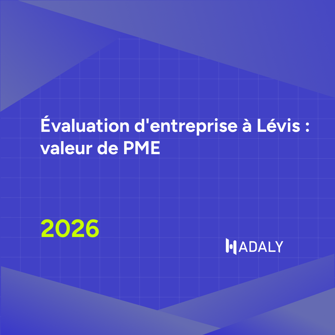 Business Valuation in Lévis: SME Value
