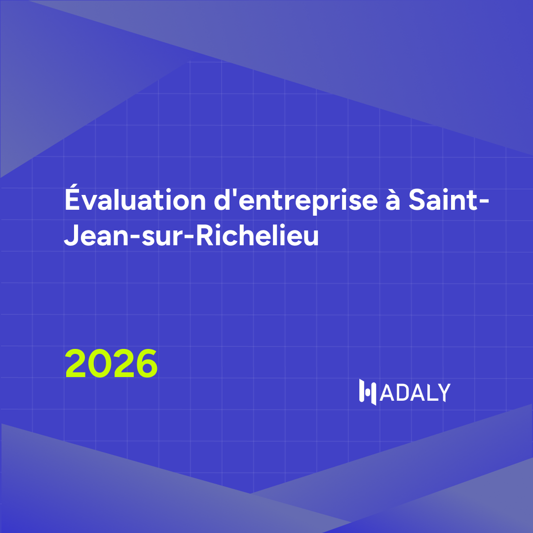 Business Valuation in Saint-Jean-sur-Richelieu: SME Value